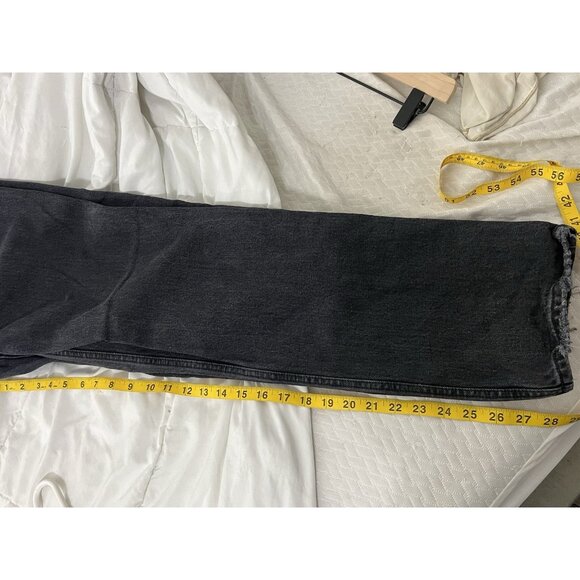 Abercrombie & Fitch Black Straight Leg Jeans - Picture 10 of 12